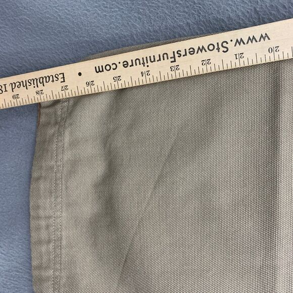 Duluth Trading Co. Cargo Work Pants Mens Size 44X28 Beige Fire Hose Relaxed Fit - Picture 15 of 16